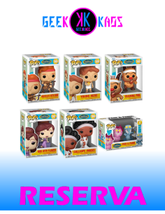 6-PACK FUNKO POP! - HERCULES - PAIN & PANIC, CALLIOPE , HERCULES WITH BOW ,MEG WITH FLOWER , TRAINING PHIL , YOUNG HERC