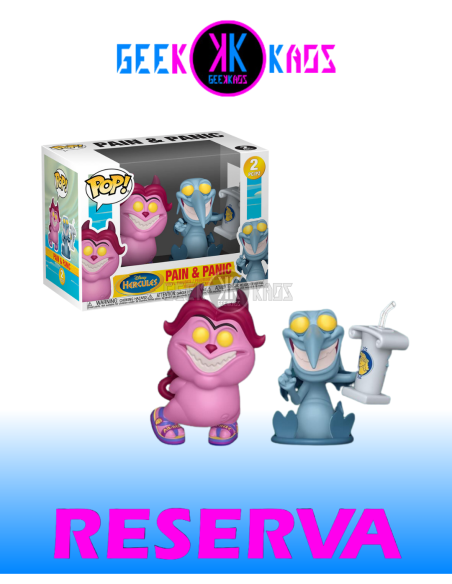 6-PACK FUNKO POP! - HERCULES - PAIN & PANIC, CALLIOPE , HERCULES WITH BOW ,MEG WITH FLOWER , TRAINING PHIL , YOUNG HERC