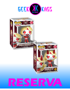 FUNKO POP! - HAZBIN HOTEL - CHARLIE MORNINGSTAR 2239 BUNDLE ( regular + chase )