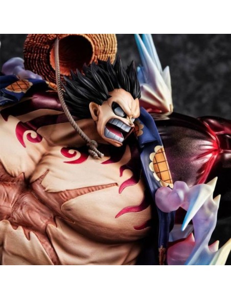 FIGURA - MAXIMUN MONKEY D. LUFFY GEAR 4 BOUNDMAN VER. 2 , 270mm - MEGAHOUSE FIGURA - MAXIMUN MONKEY D. LUFFY GEAR 4 BOUNDMAN VER. 2 , 270mm - MEGAHOUSE