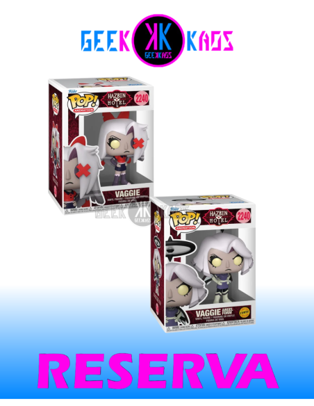FUNKO POP! - HAZBIN HOTEL - VAGGIE 2240 BUNDLE ( regular + chase )