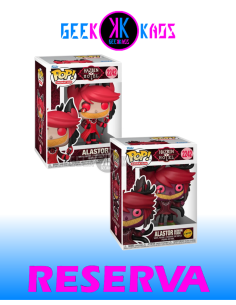 FUNKO POP! - HAZBIN HOTEL - ALASTOR 2242 BUNDLE ( regular + chase )