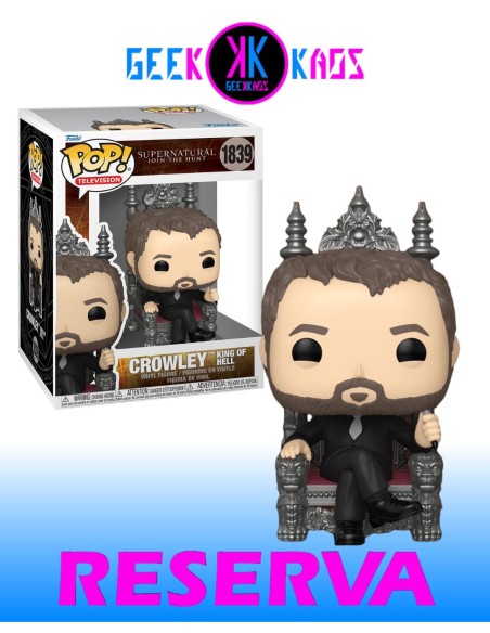 FUNKO POP! - SUPERNATURAL - CROWLEY KING OF HELL 1840