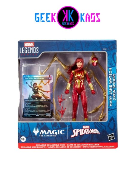 MAGIC: THE GATHERING - SPIDER-MAN - FIGURA HASBRO MARY JANE WATSON (IRON SPIDER)