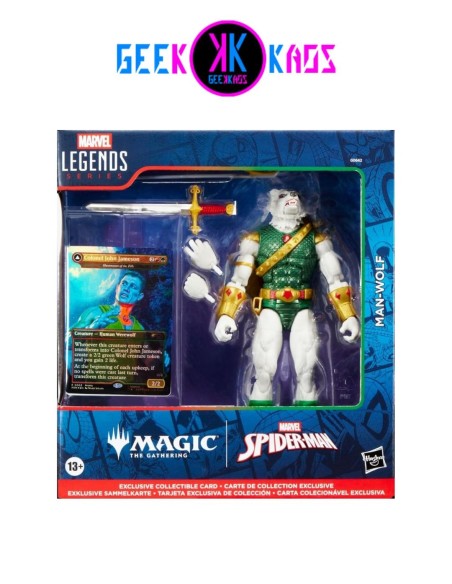 MAGIC: THE GATHERING - SPIDER-MAN - FIGURA HASBRO MAN-WOLF