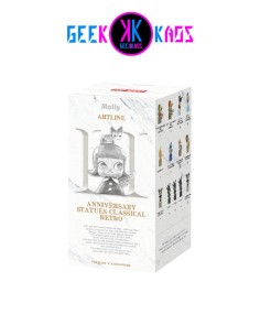 POP MART - MOLLY - ANNIVERSARY STATUES CLASSICAL RETRO 2 SERIES FIGURES - 12 CM