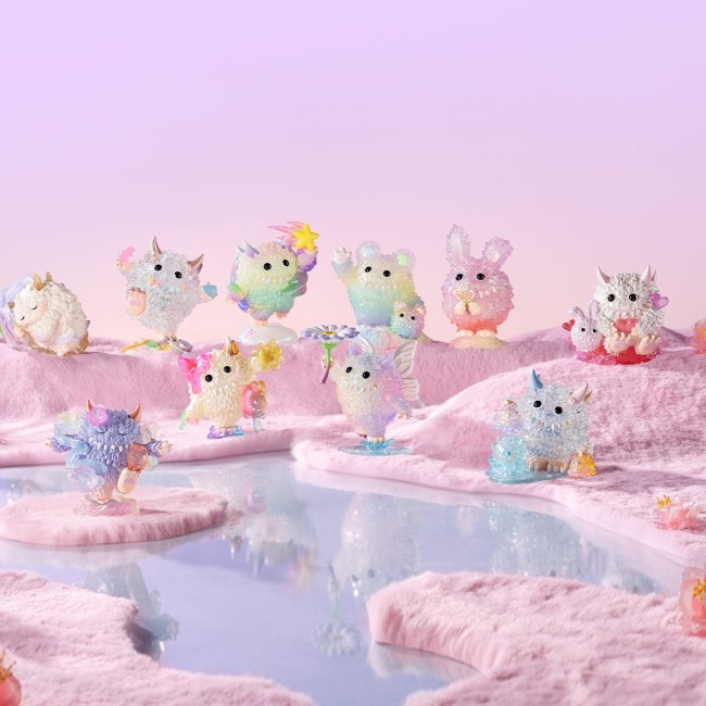 POP MART - INSTINCTOY - MONSTER FLUFFY FANTASY JOURNEY SERIES FIGURES - 7.2-10 CM