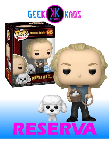 FUNKO POP! - THE SILENCE OF THE LAMBS - BUFFALO BILL WITH PRECIOUS 1905 (SE)
