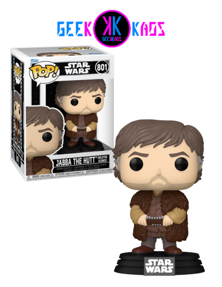 FUNKO POP! - STAR WARS - JABBA THE HUTT (DELETED SCENES) 801