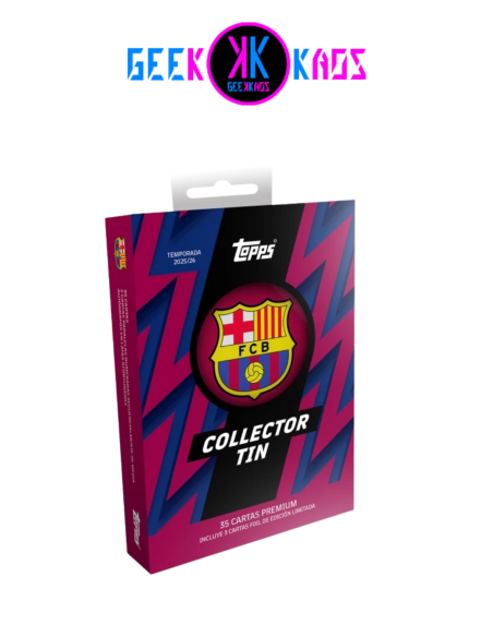 TOPPS - COLLECTOR TIN FC BARCELONA 2025/26