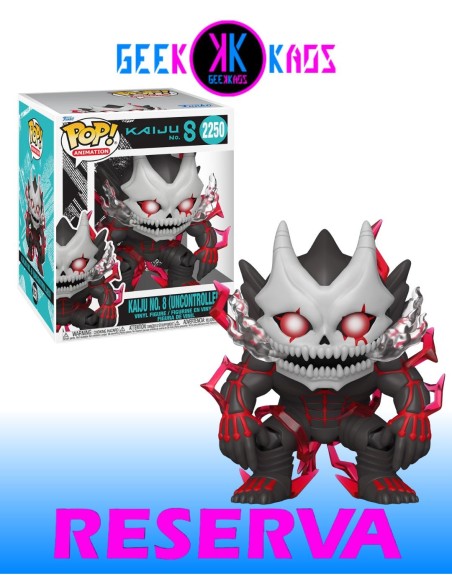 FUNKO POP! - KAIJU NO. 8 - KAIJU NO.8 (UNCONTROLLED) 2250 (SUPER SIZED)