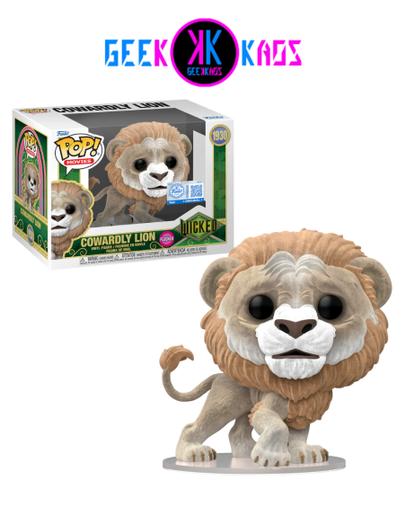 FUNKO POP! - WICKED - COWARDLY LION 1930 (SE) (FLOCKED)