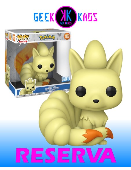 FUNKO POP - POKEMON - NINETALES 1107 (SE) (JUMBO)