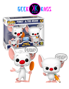 FUNKO POP! - PINKY & THE BRAIN - PINKY & THE BRAIN (2-PACK) (SE) (GITD)