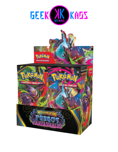POKEMON TCG - BOOSTER DISPLAY - FUEGOS FANTASMALES (36 SOBRES) - ESPAÑOL