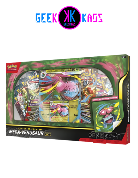 POKEMON TCG - COLECCION PREMIUM MEGA-VENUSAUR EX - ESPAÑOL