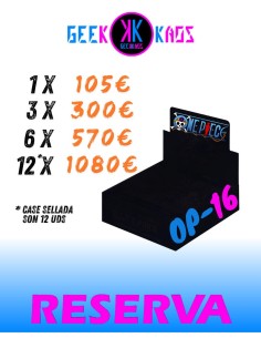 ONE PIECE TCG - (OP-16)