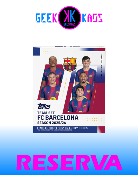 TOPPS - F.C. BARCELONA TEAM SET 2025/2026