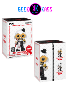 THRILLJOY - PIX!  - TERRIFIER - ART THE CLOWN ( scare fair sticker )