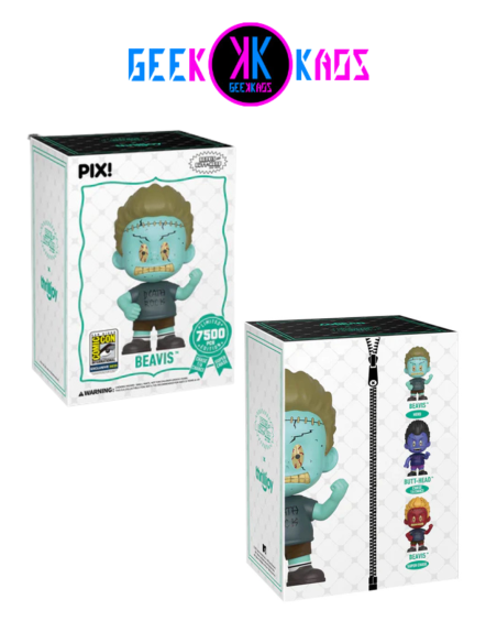 THRILLJOY - PIX!  - BEAVIS AND BUTT-HEAD - BEAVIS ( SDCC STICKER )