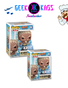 FUNKO POP! - NARUTO SHIPPUDEN - AY (4TH RAIKAGE) 2098 (CHALICE STICKER ) (BUNDLE)
