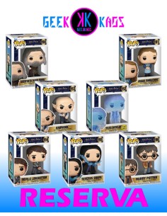 7-PACK - FUNKO POP! HARRY POTTER - ABERFORTH 190, ARIANA 191, HELENA 192, GRIPHOOK 193, NEVILLE 194, SNAPE 195, HARRY 196