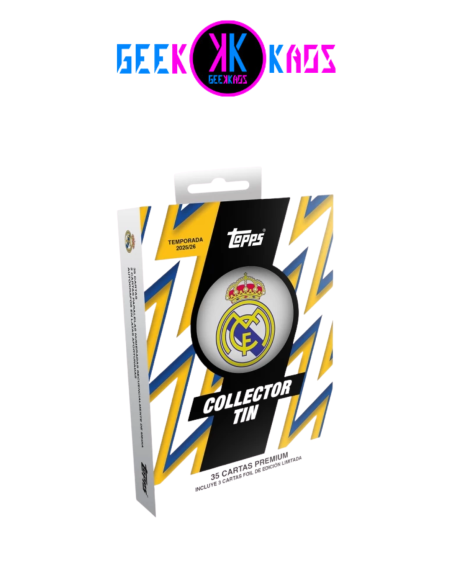 TOPPS - COLLECTOR TIN REAL MADRID 2025/26