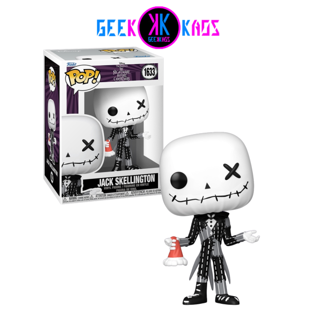 FUNKO POP! - NIGHTMARE BEFORE CHRISTMAS - JACK SKELLINGTON 1633