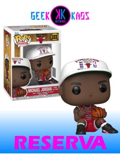 FUNKO POP! - NBA - MICHAEL JORDAN 3 TIMES IN A ROW 222