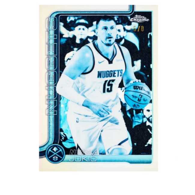 TOPPS - NBA CHROME VALUE BOX 2025/2026