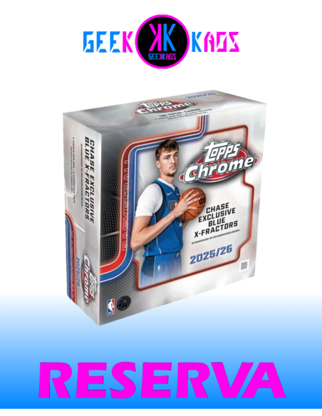 TOPPS - NBA CHROME MEGA BOX 2025/2026