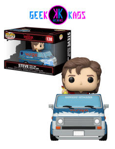 FUNKO POP! RIDES - STRANGER THINGS - STEVE WITH THE SQUAWK VAN 138 (SE)