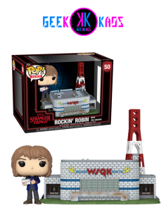 FUNKO POP! TOWN - STRANGER THINGS - ROCKIN´ROBIN WITH THE SQUAWK 50