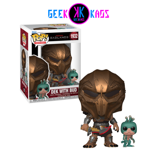 FUNKO POP - PREDATOR BADLANDS - DEK WITH BUD 1932