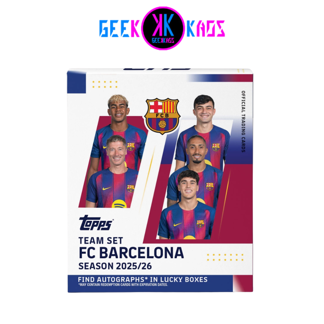 TOPPS - F.C. BARCELONA TEAM SET 2025/2026