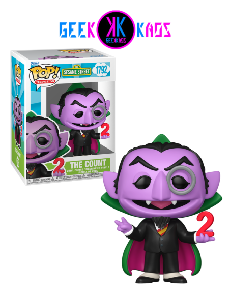 FUNKO POP - SESAME STREET - THE COUNT 1792