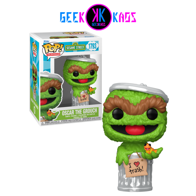 FUNKO POP - SESAME STREET - OSCAR THE GROUCH 1793