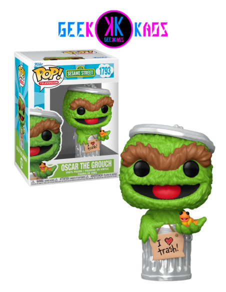 FUNKO POP - SESAME STREET - OSCAR THE GROUCH 1793