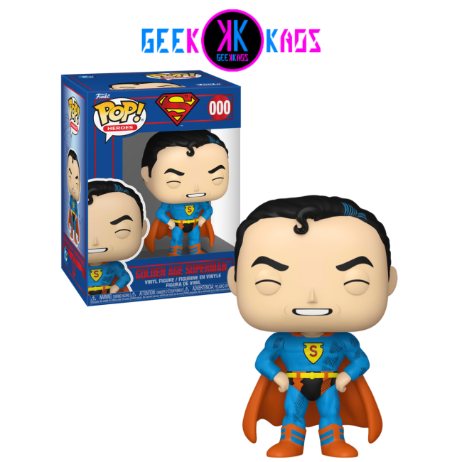 FUNKO POP! - DC COMICS - GOLDEN AGE SUPERMAN 000