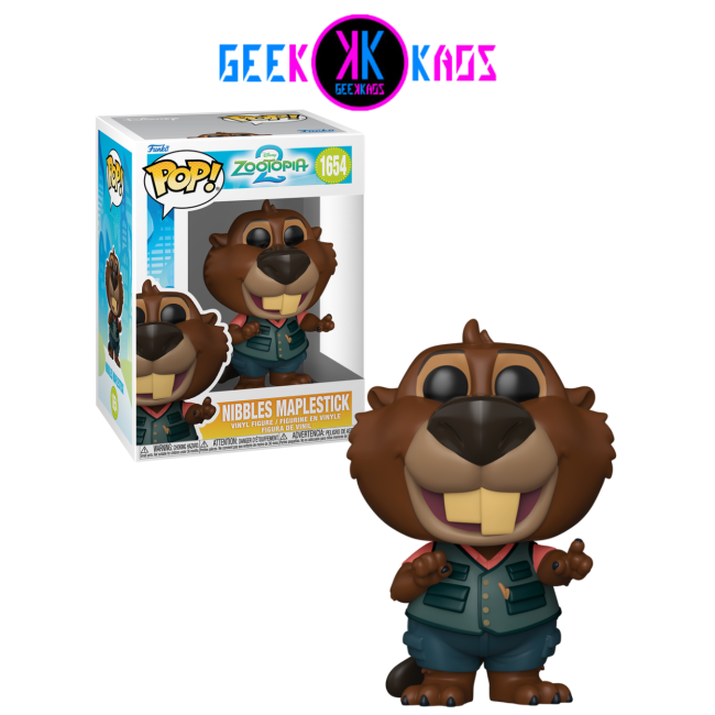 FUNKO POP - ZOOTOPIA 2 - NIBBLES MAPLESTICK 1654