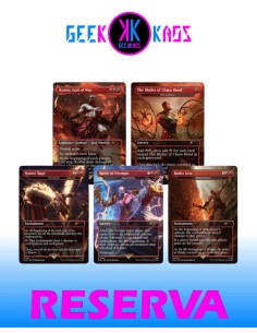 MAGIC: THE GATHERING - SECRET LAIR X GOD OF WAR - INGLES