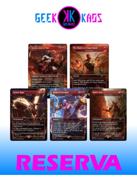 MAGIC: THE GATHERING - SECRET LAIR X GOD OF WAR - INGLES
