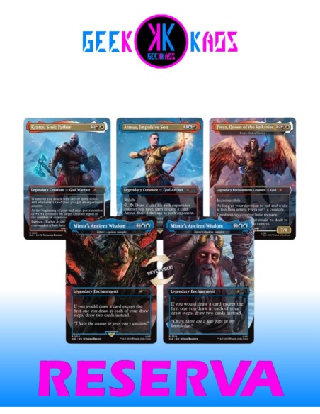 MAGIC: THE GATHERING - SECRET LAIR X GOD OF WAR: RAGNAROK - INGLES