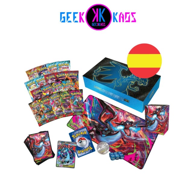 POKEMON TCG - COLECCION ULTRA PREMIUM MEGA-CHARIZARD X EX - ESPAÑOL