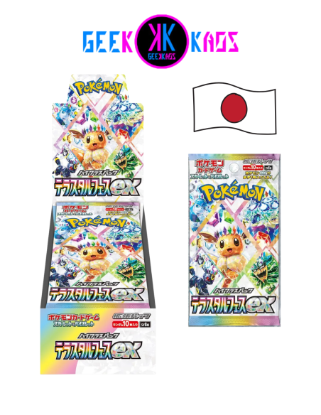 POKEMON TCG  - BOOSTER DISPLAY - TERASTAL FESTIVAL EX (10 SOBRES) - JAPONES