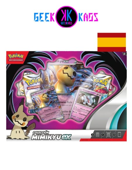 POKEMON TCG - COLECCION MIMIKYU EX - ESPAÑOL