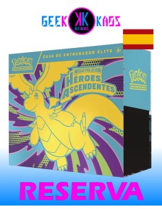 POKEMON TCG -  ETB MEGA EVOLUCIONES HEROES ASCENDENTES ( ESPAÑOL )