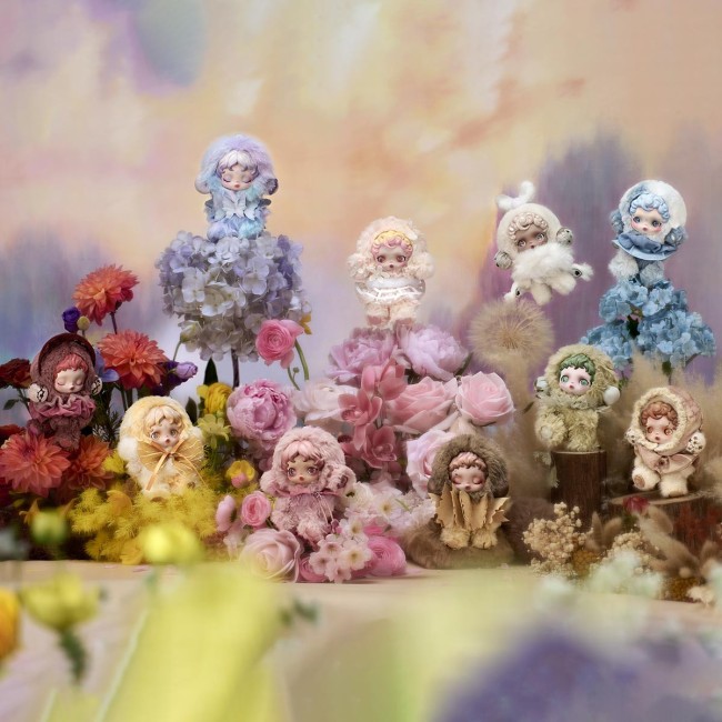 POP MART - SKULLPANDA -  L´IMPRESSIONNISME SERIES PLUSH DOLL - 13.5 CM