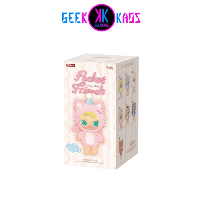 POP MART - BABY MOLLY -  POCKET FRIENDS SERIES FIGURES - 10.5-14 CM