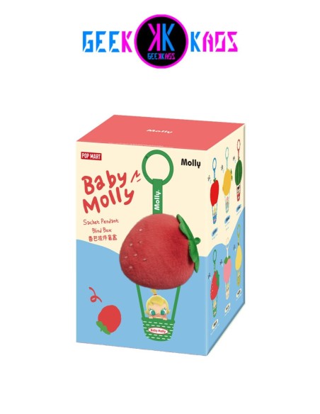 POP MART - BABY MOLLY -  FRUITY AROMA (SACHET PENDANT) SERIES FIGURES - 17-18 CM